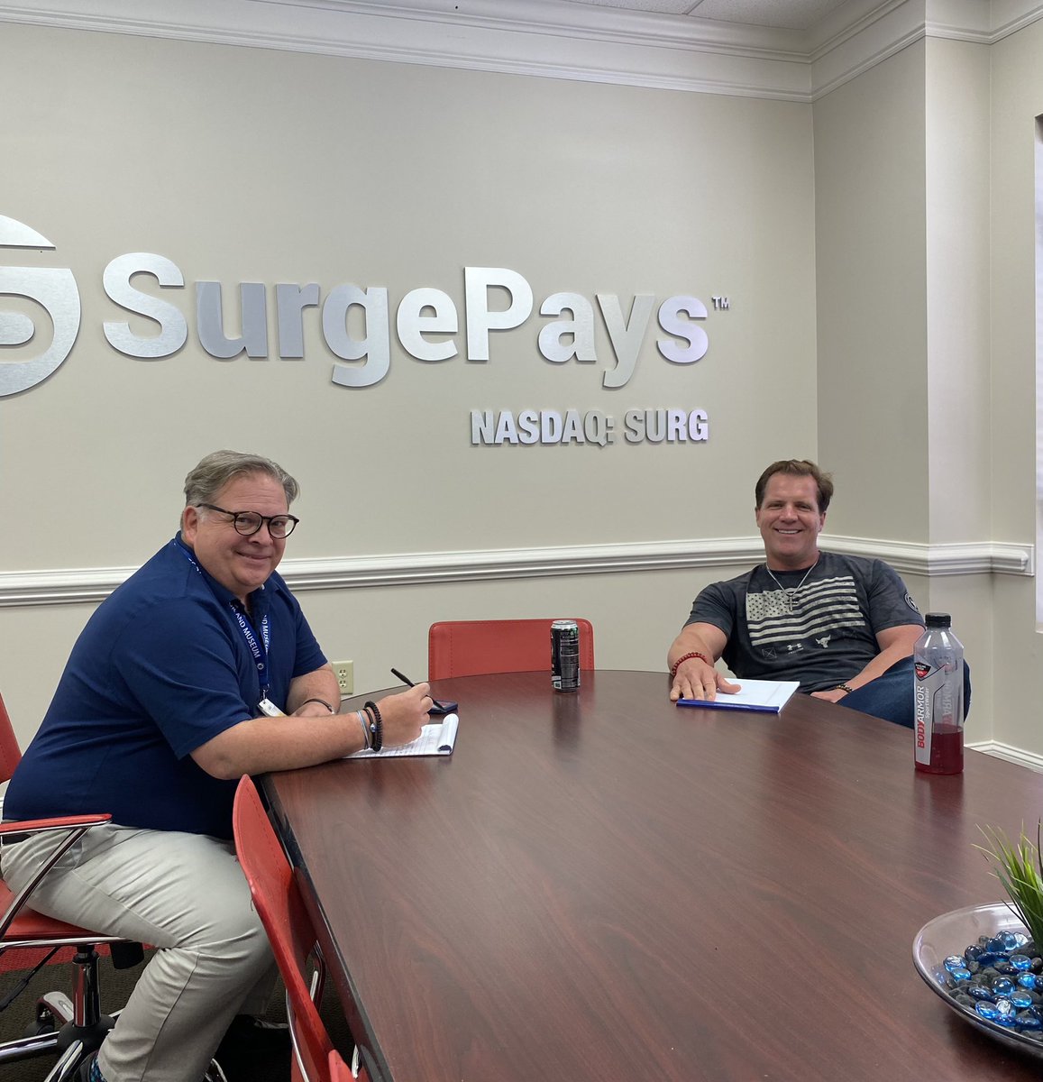 Wrapping up another great quarter here at $SURG HQ in Memphis. Awesome team executing. #sales #microcaps #execution