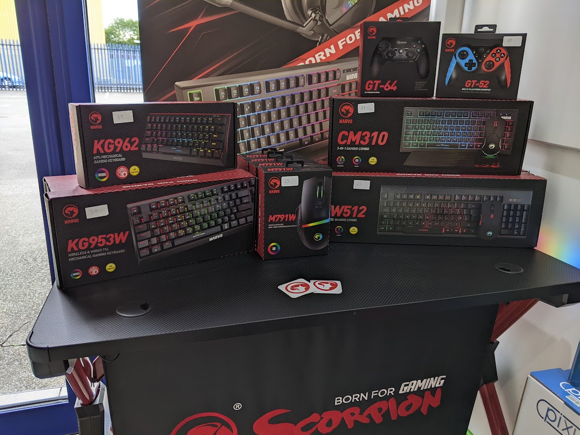 pc_shack_hull's tweet photo. 60% &amp; 80% Mechanical wireless/wired keyboards now available at PC Shack

Marvo Scorpion KG962
Marvo Scorpion KG962W

All red switch keyboards

Quiet and compact perfect addition to your setup

 #marvouk #Marvo #marvo #gaming #pcgaming  #pcsetup  #hull  #pcstore https://t.co/o2fm6SNAvI
