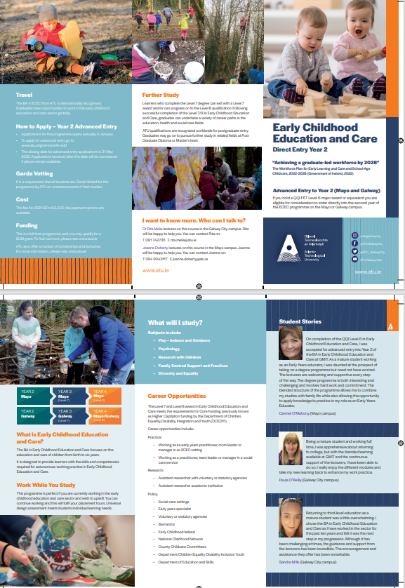 Calling ECEC professionals with QQI level 6 limited number of places available on the direct entry year 2 BA ECEC <a href="/ATU_GalwayCity/">ATU Galway City</a>  <a href="/ATU_Mayo/">ATU Mayo</a>  Information gmit.ie/bachelor-of-ar…
Advanced entry at gmit.ie/transfer-add <a href="/OFlynnATU/">Orla Flynn</a> <a href="/justinkerr123/">Dr Justin Kerr</a> <a href="/mayochildcare/">Joanne</a> <a href="/CaitrionaRyan10/">Caitriona Ryan</a>