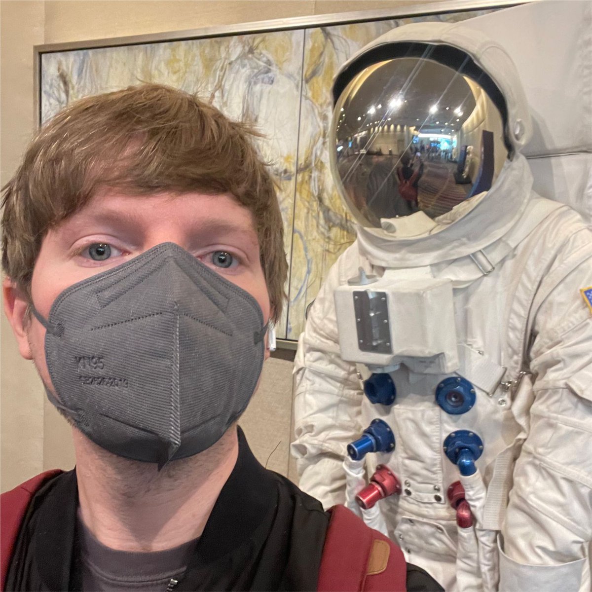 StudioTate's tweet photo. #reMARS was exceptional. Robots, astronauts, space innovation. And an Apollo A7L replica. What more could you ask for? https://t.co/PQQXpicwiw