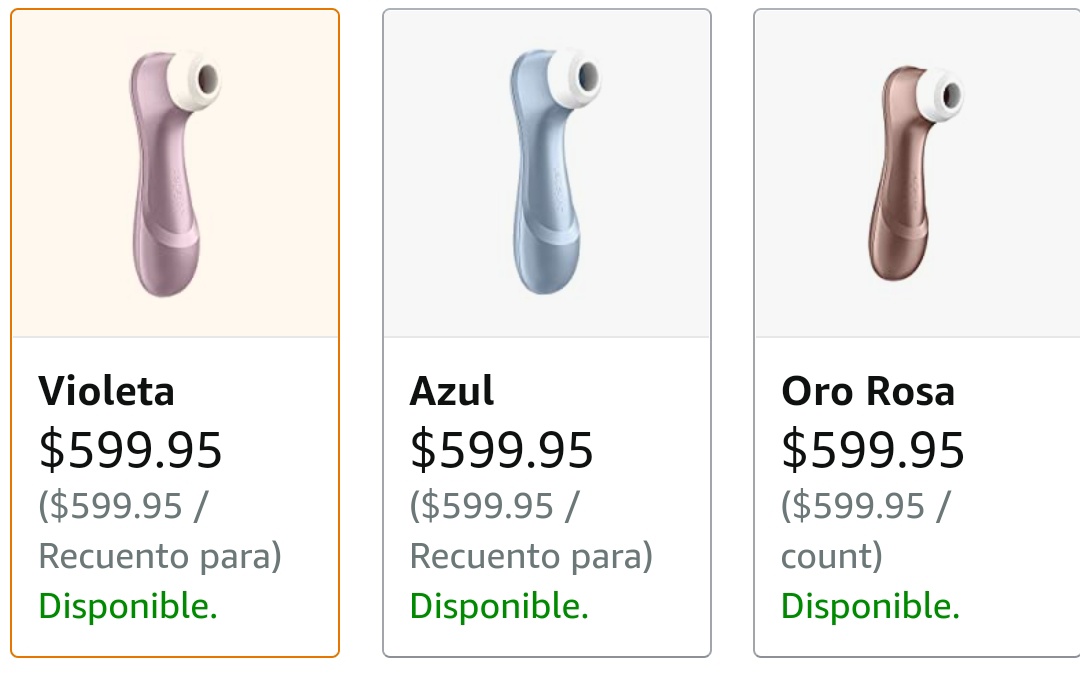 Para quien lo necesite: el mejor invento de la humanidad aka satisfyer está en oferta en Amazon 🥺
Está es la señal que necesitan para comprarlo.
amazon.com.mx/dp/B099NRP418/…
Link afiliado de la <a href="/BeautyOfertasMx/">Jingle balls 🍒⚖️</a> 😊