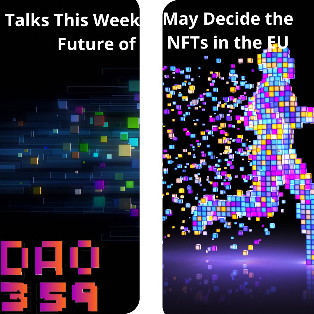 EU negotiators are meeting this week in an attempt to finalize a broad range of rules related to #cryptocurrecy and #NFT 

Specifically the new regulations are aimed at combatting money laundering and could establish an authorization regime for #crypto service providers

#DAO359