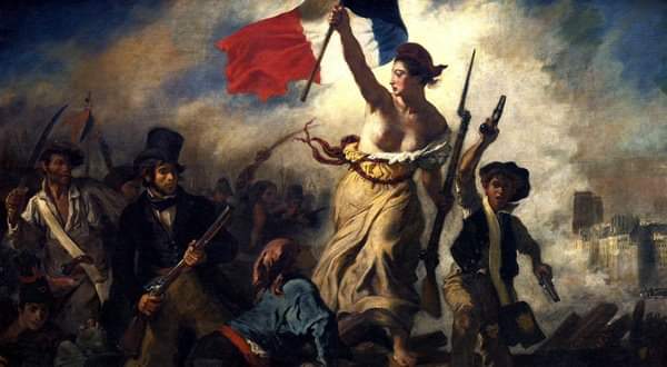 Liberty's so excited to get to our Bastille night event that she forgot to get dressed!

Get your tickets in the Deli now: £34.95 for a welcome drink and  three courses. Saturday 16th July at 7:00pm.