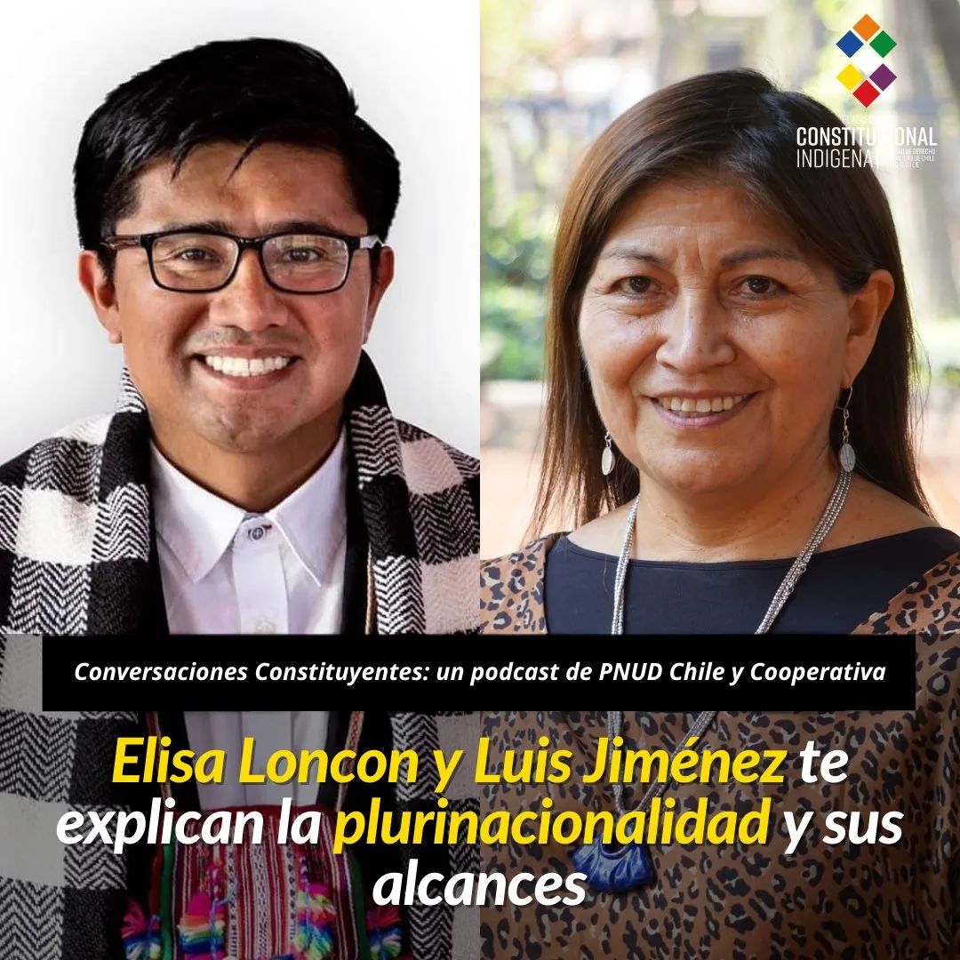 Plataforma Constitucional Indigena (@constindigena) on Twitter photo PODCAST🎙| ¿Qué significa un estado con varias naciones? ¿Cómo funciona en la práctica un estado plurinacional? ¿Qué es la autonomía territorial indígena? <a href="/LuisJimenezC/">Luis Jiménez Cáceres</a> y <a href="/ElisaLoncon/">Elisa Loncon Antileo</a> responden.
Un producto digital de <a href="/PNUDChile/">PNUD Chile</a> y <a href="/CooperativaPod/">Cooperativa Podcast</a>
LINK⬇️
open.spotify.com/episode/3YiDaX… PODCAST🎙| ¿Qué significa un estado con varias naciones? ¿Cómo funciona en la práctica un estado plurinacional? ¿Qué es la autonomía territorial indígena? <a href="/LuisJimenezC/">Luis Jiménez Cáceres</a> y <a href="/ElisaLoncon/">Elisa Loncon Antileo</a> responden.
Un producto digital de <a href="/PNUDChile/">PNUD Chile</a> y <a href="/CooperativaPod/">Cooperativa Podcast</a>
LINK⬇️
open.spotify.com/episode/3YiDaX…