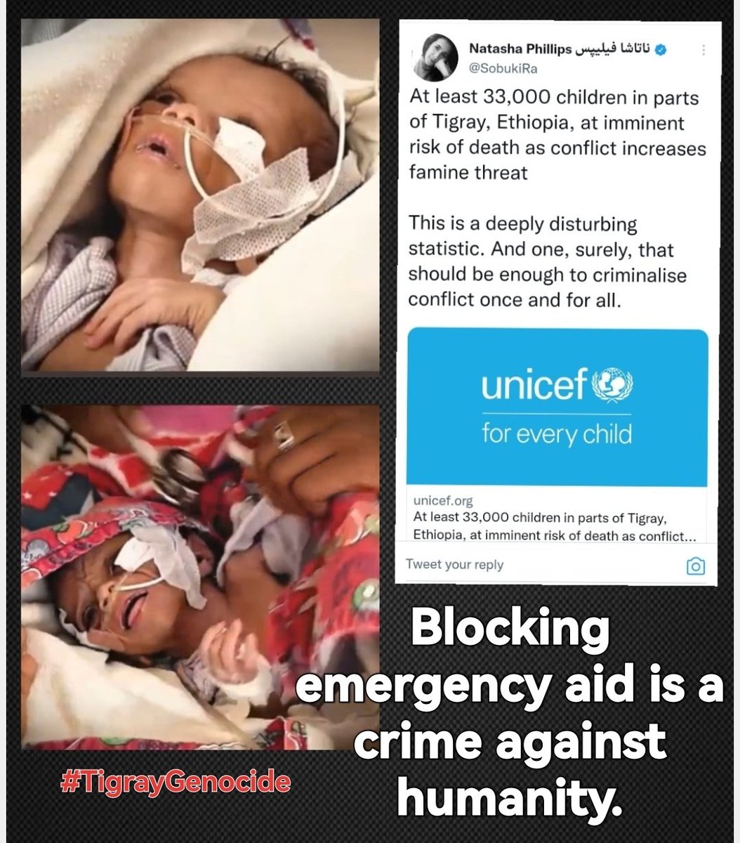 cRxqnLEiS6Gn65R's tweet photo. For 20 months, civilians in #Tigray have been subjected to war crimes such as massacres, systematic sexual violence against girls & women & starvation used as a weapon of war. To help end this #SupportHR
#SupportS3199
@AlLawsonJr @RepBera @RepNewhouse @USUN @RepBillFoster https://t.co/c77pH5cy3b