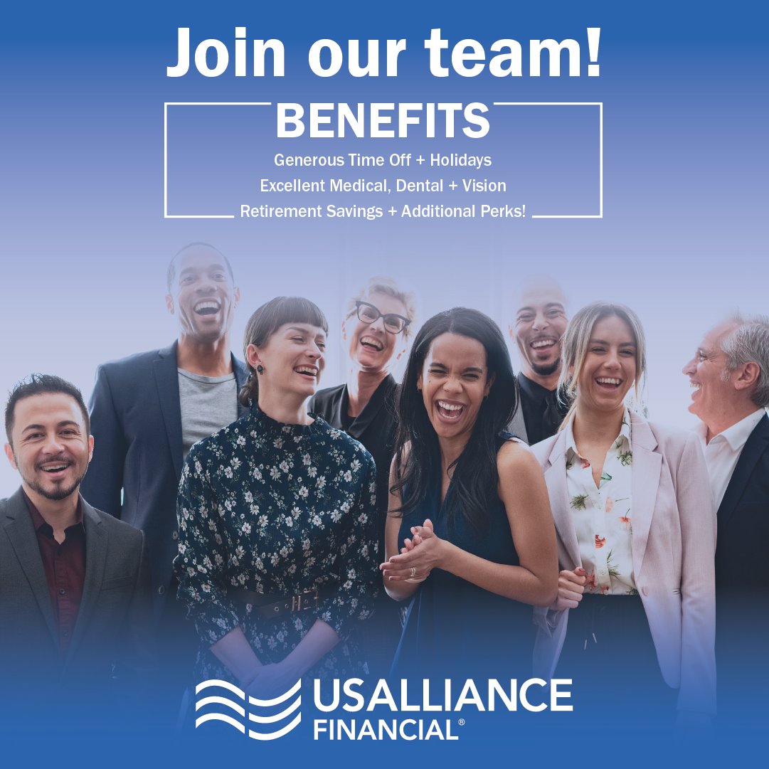USAllianceFCU's tweet photo. We are searching for highly motivated individuals who want to make a difference to join the USALLIANCE Financial team! View our job listings and apply today by visiting https://t.co/O67RJl3216

#USALLIANCE #TheCUDifference #JoinOurTeam #WereHiring #CreditUnion #OpenToWork https://t.co/8bLd9EZCmO