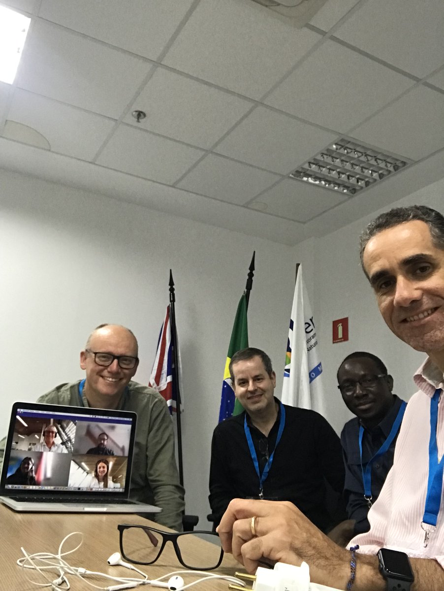 lincolnalves's tweet image. The Annual hybrid workshop of the #CSSPBrazil has successfully been carried out. It has been a very interesting and fun meeting, catching up with collaborators after a long period with zoom meetings. @inpe_mct @MetOffice_Sci @NewtonFund @ukinbrazil @chrisd_jones #AndrewHartley