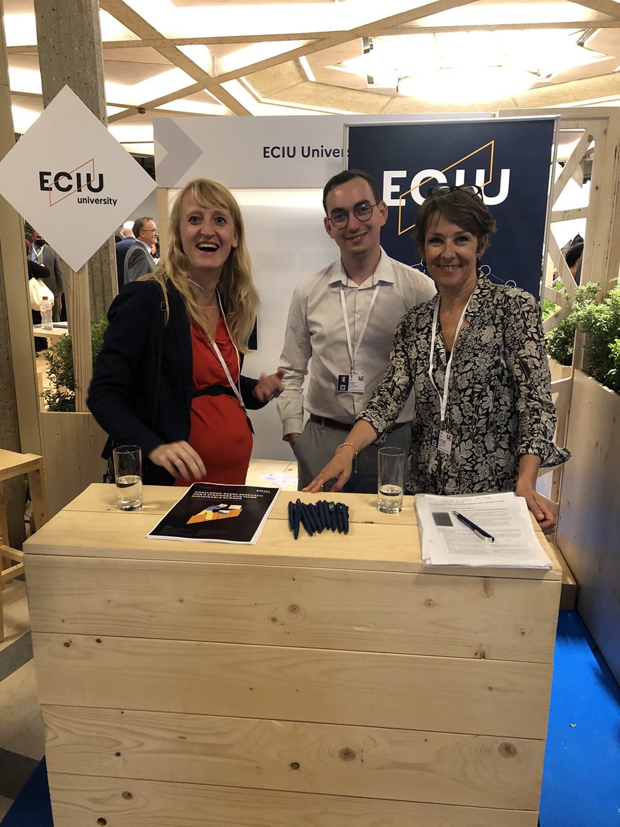 ECIUniversities's tweet photo. Looking back at a fruitful #EuroCampus🌻we loved meeting many #EuropeanUniversityAlliance colleagues and policy makers from all over Europe🇪🇺discussing our future ambitions💫and strategising concrete projects🔥Thank you #pfeu2022! https://t.co/GcAWkZBqWJ