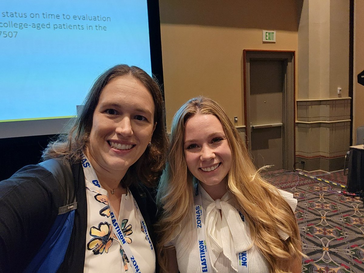 appstateATP's tweet photo. Great job second year MS-AT student Madelyn Alyea Presenting your case study, "Taking Care of Knee'ds - A level 3 case study on Whole Patient Care" at #NATA2022!
#AppStateMSAT
#AppState
@bchsappstate
#patientcenteredcare
#knowledgedissemination
#ProudMentor @JSebertHoward https://t.co/xL0FFO2PMD