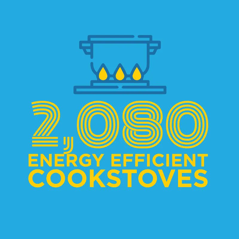 #DidYouKnow that air pollution from indoor cooking fires is rapidly becoming a leading cause of death worldwide? We’ve committed to addressing this problem in the Ugandan communities we work with. In 2021, we built 2,080 energy efficient cookstoves. buff.ly/3n4NikD