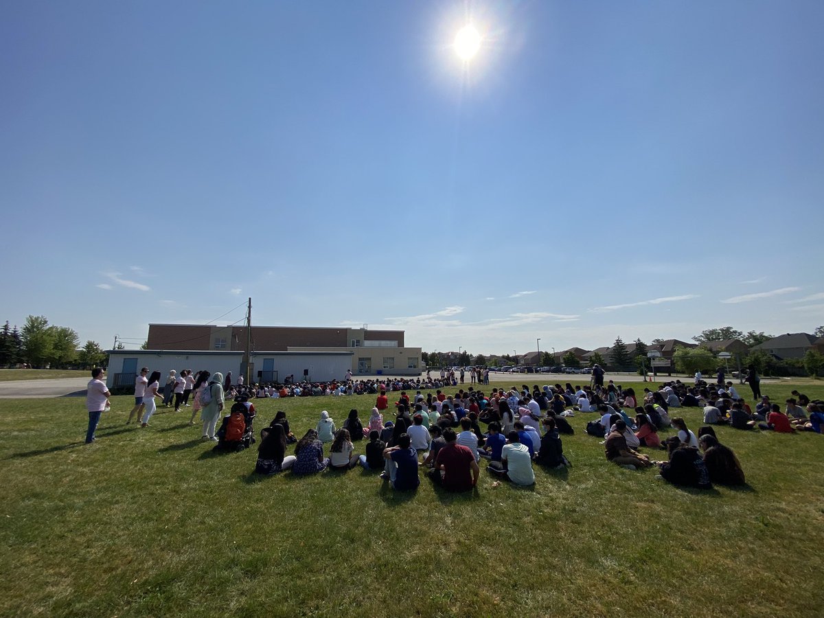 Final assembly, and the first in person assembly in 2 years!! @DPS_YRDSB we see you! We got through the year together! It’s so awesome to be able to celebrate our students’ achievements together!