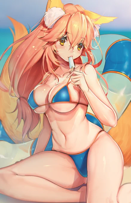【FGO】玉藻ちゃん
👙🍨
#FGO
#玉藻の前 