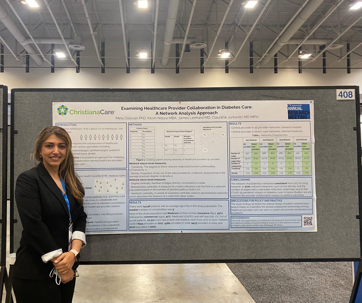 ACCEL (@dectraccel) on Twitter photo One of our #dectraccel researcher's Dr. @MinaOstovari presented her Pilot Grant Project work at a few recent #healthconferences. Check it out! loom.ly/3-xRBUc #diabetes #healthcare <a href="/christianacare/">ChristianaCare</a> <a href="/AMIAinformatics/">AMIA</a> <a href="/AcademyHealth/">AcademyHealth</a> One of our #dectraccel researcher's Dr. @MinaOstovari presented her Pilot Grant Project work at a few recent #healthconferences. Check it out! loom.ly/3-xRBUc #diabetes #healthcare <a href="/christianacare/">ChristianaCare</a> <a href="/AMIAinformatics/">AMIA</a> <a href="/AcademyHealth/">AcademyHealth</a>