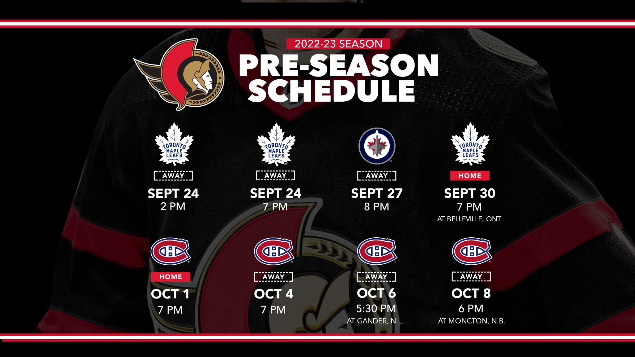 Ottawa Senators on Twitter "We’ve got Sens hockey! Senators announce