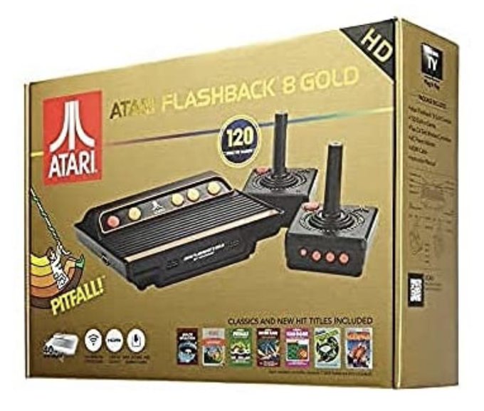 Atariシリーズも実は「ミニ」があってですね。その名もATARIフラッシュバック!
正直このコントローラーの形に慣れるの大変なので素直にコンソール向けソフト買った方がいいです… 