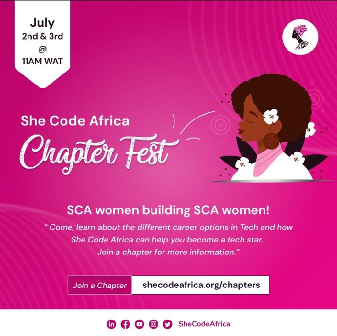 SCA_Asaba's tweet photo. Come one! Come all!!

#scachapterfest
Let's celebrate the woman within
Let's help you become a better you..

Join the train....
Join a chapter..
https://t.co/tmaTsjEMZZ https://t.co/H8zLK4z2rq