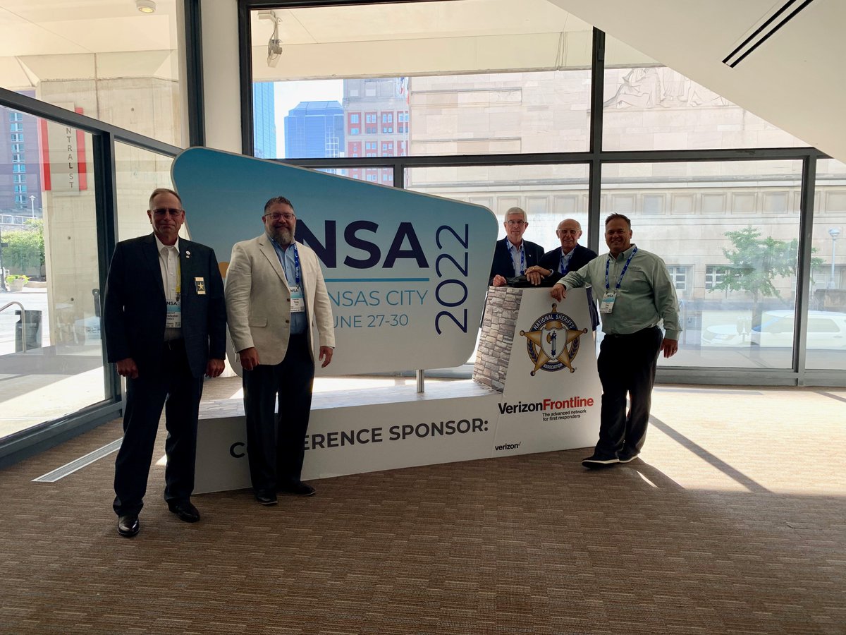 We're here at the @NationalSheriff Annual Conference in Kansas City, Mo., and we are looking forward to seeing Elevatus CEO Michael Gouloff and Fulton County Sheriff's Office, Indiana Sheriff Sailors crush their presentation. 

Join us in wishing them good luck! 🎉 #Sheriffs2022