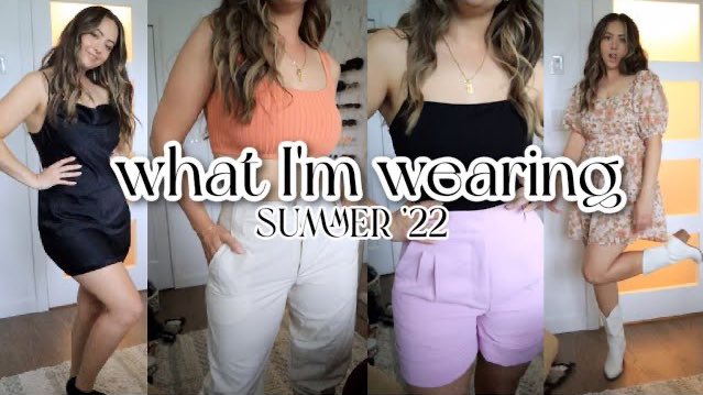 What I'm Wearing This Summer | Summer Try On Haul 2022 youtu.be/pdJNwfUCIYU