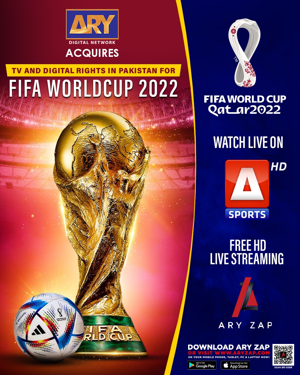 free world cup live streaming app