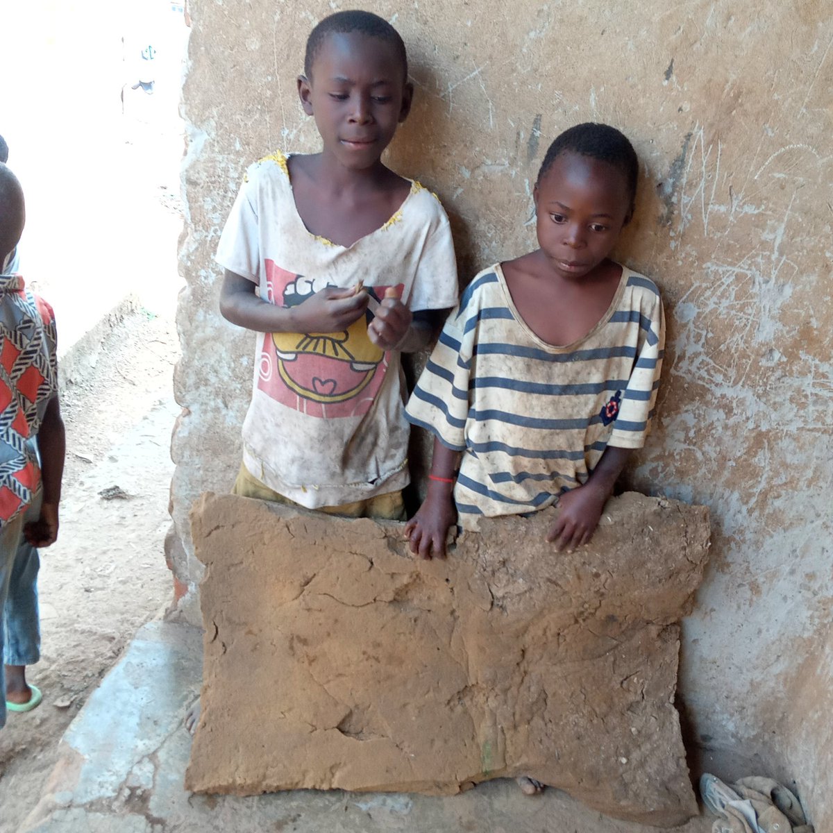 Never ignore someone whoever come to you for some help because these children there looking for someone who can help them to buy a mattress you can't imagine that there using this type of mattress for sleeping so we request your effort or your help bcoz their parents died covid19