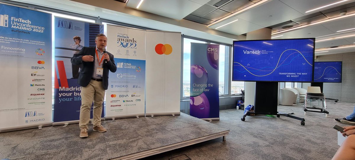 FinnovatingHub's tweet photo. Ya ha llegado el momento de #Vantek, la FinTech argentina que está transformando la forma de #invertir. La está representando en la #UFinTech su CEO @fostermannAR 😄 https://t.co/an5k6b75oK