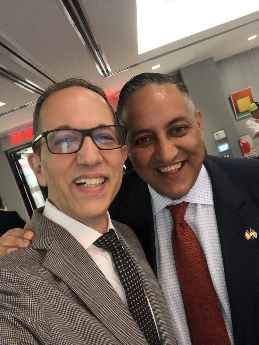 Being a #Canadian in #NYC became even cooler (as in hip and not temperature!) with @DCGKNasim as Acting Consul General.  You served us well and we wish you and your family the best for the next adventure.  <a href="/CanadaNY/">CanadaNY</a>