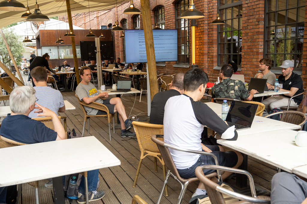 borkdude's tweet image. Some photos from the first ever #cljKondo conference workshop at @clojuredconf!
And many other nicer pics :) #clojure #clojured
