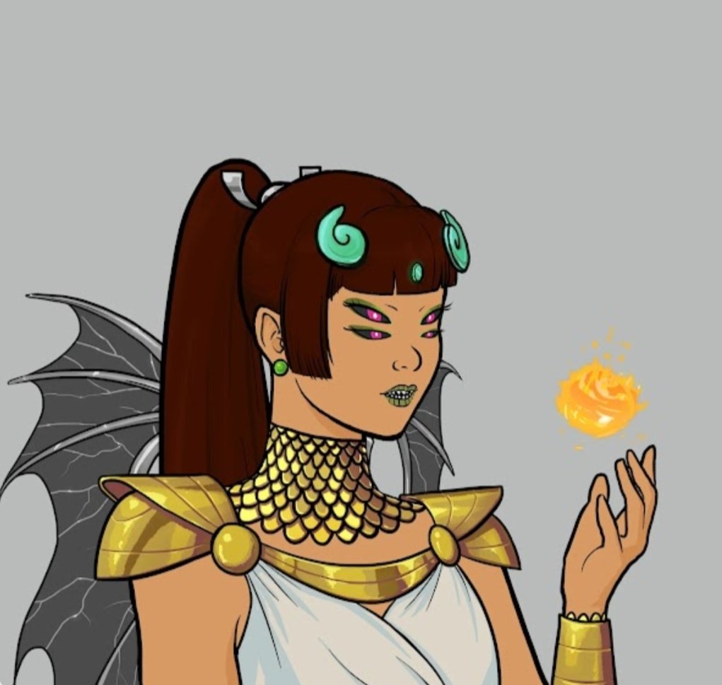 Free minted this awesome fierce lady <a href="/BuzokuNFT/">BUZOKU - 888</a> today! 🤩 

Better not mess with her!
#FreeMint