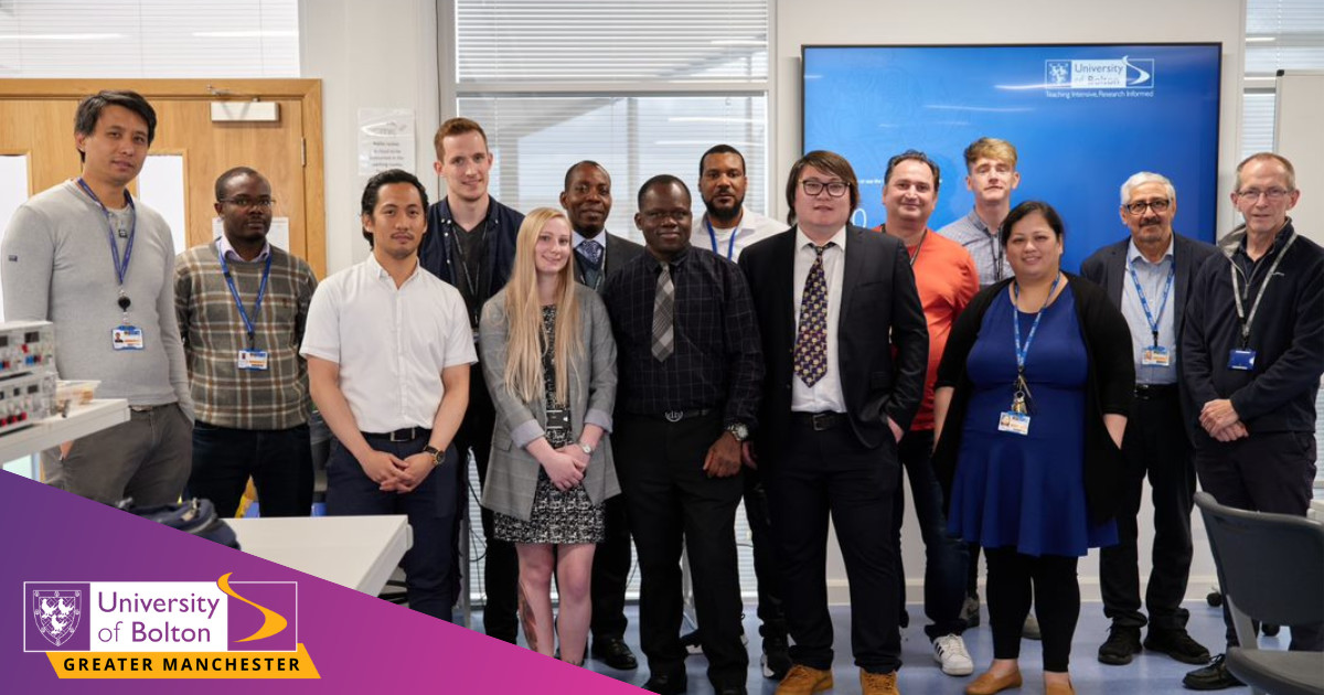 Our 🎓 Electrical and Electronic Engineering students who recently presented their final year projects with a Poster Presentation Day.

At #BoltonUni, inspiring the next generation of engineers through 👏 amazing opportunities is what it means to be #UniAsItShouldBe.