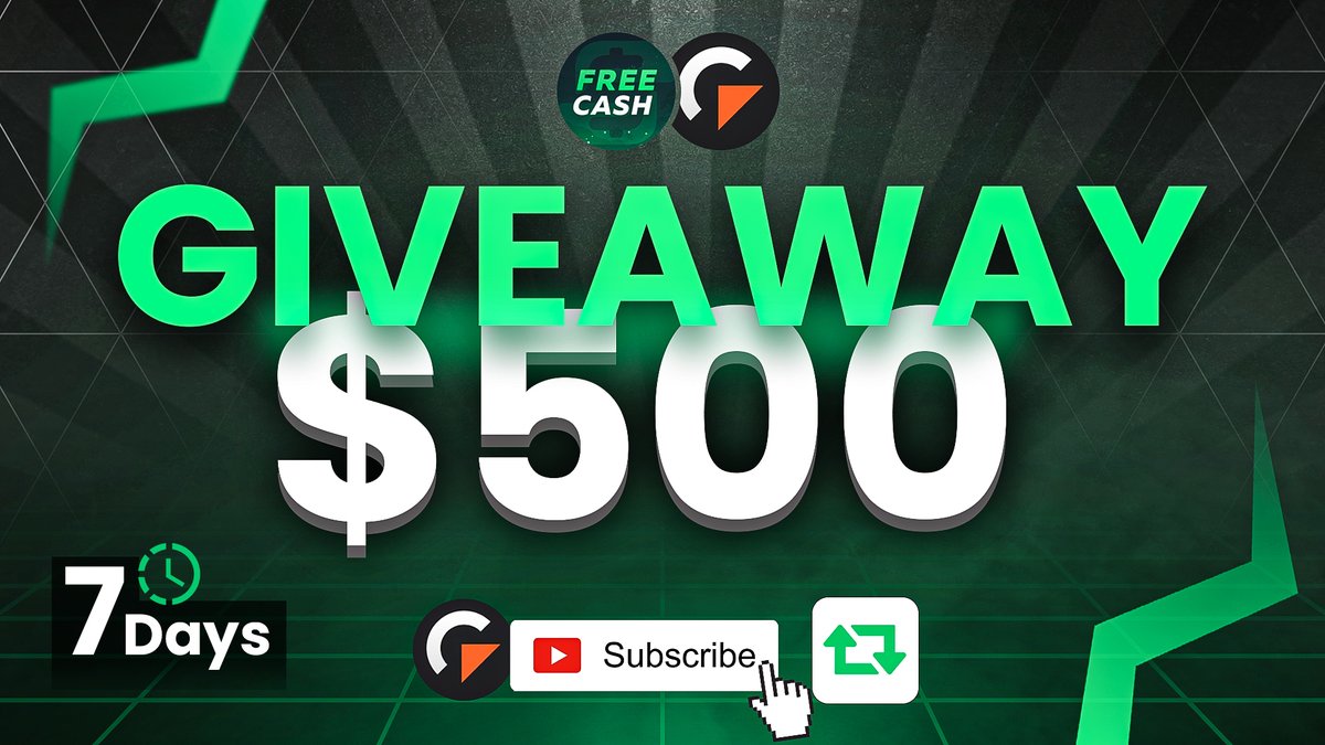💸500$ Giveaway I 1 winner!

✅ Subscribe to TheGlobalGaming on Youtube bit.ly/3NyfMy3
✅ Send proof in the comments
✅ Retweet this post

🕙Rolling in 7 days! 🏆