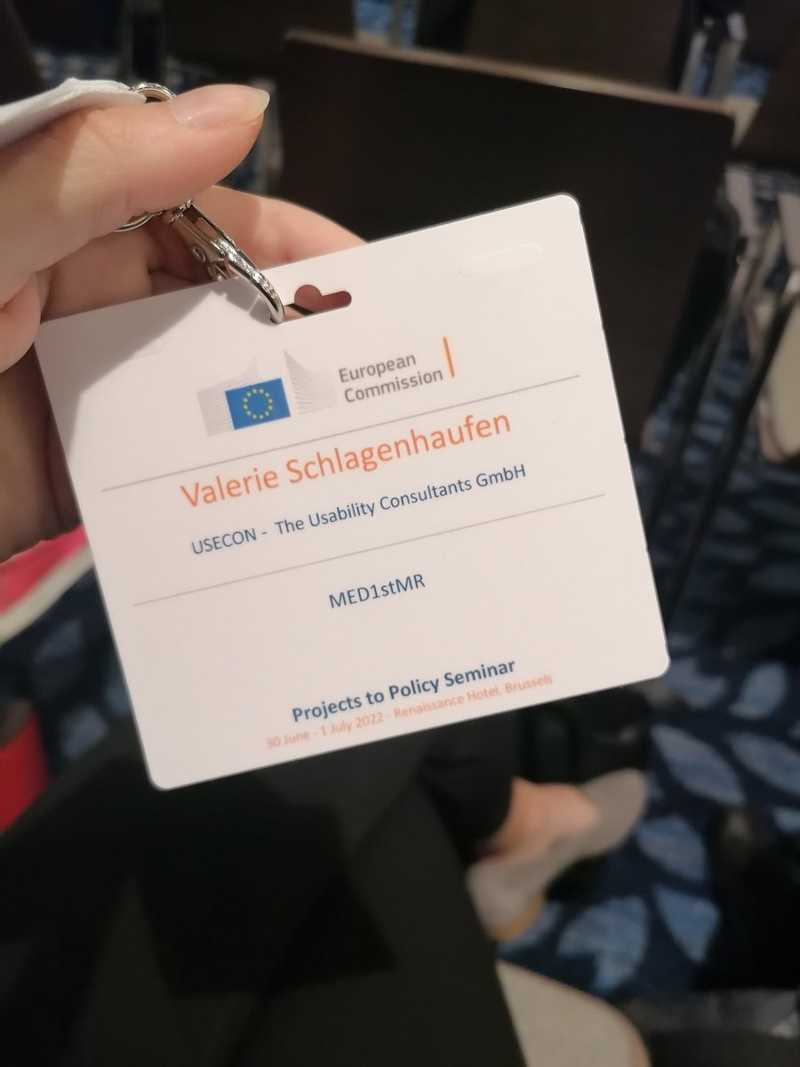 Proud to be part of the <a href="/Med1stmr/">MED1stMR</a> project 😃 The #event is a great opportunity to #network with policy-makers and other H2020 projects.

<a href="/USECON/">USECON</a> <a href="/AITtomorrow2day/">AIT</a>