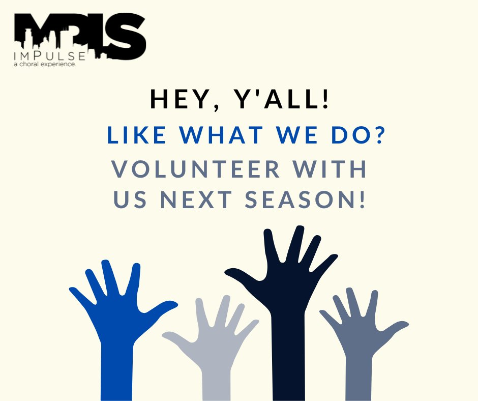 MPLSimPulse's tweet photo. We would love to have your help this next season! If you're interested, please fill out the form below.

https://t.co/8zEq2FVjIr

#mnchoir 
#mplsimpulse 
#volunteering https://t.co/tBbMucByuu