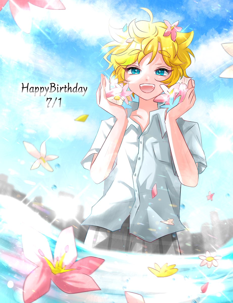 「⚡️🌸💎✨HappyBirthday✨💎🌸⚡️

#春川宙生誕祭2022」|こながらすのイラスト