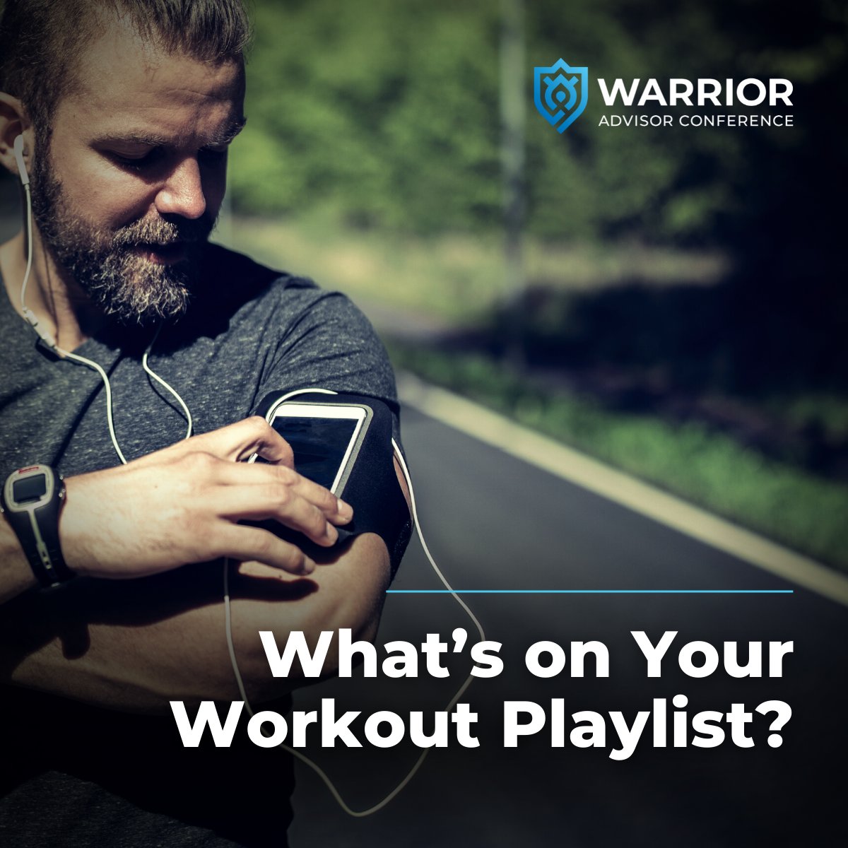 We’re building the #WarriorAdvisor playlist with the music that kicks our adrenaline into high gear, & we want to know what inspires you to keep going when it would be easier to quit? Drop your favorite song in the comments, or take our list for a spin → spoti.fi/3alvqyC