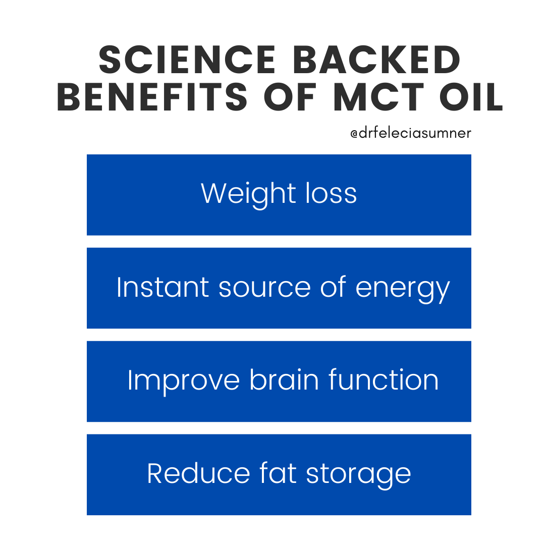 DrEddyClinic's tweet photo. RT @drfeleciasumner: Medium chain triglyceride or MCT oil is a supplement that has become popular in recent years, partly due to the increased popularity of coconut oil, high in MCTs.
#weightloss #Instantsourceofenergy #functionalmedicine #Mediumchain… https://t.co/OYJH5oimhg