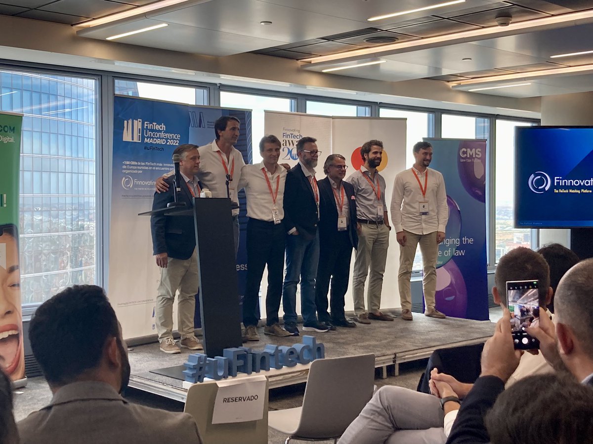 FinnovatingHub's tweet photo. ¡Oficialmente inicia la votación de la Best #FinTech Solution of the Year en #UFinTech! Que gane la mejor:  @advapay_eu @bolttech @IDFinance_com @pecunpay @RevolutApp @solarisbank U-payments, Vantek #UFinTech 💪 https://t.co/9AZRjS6JTG