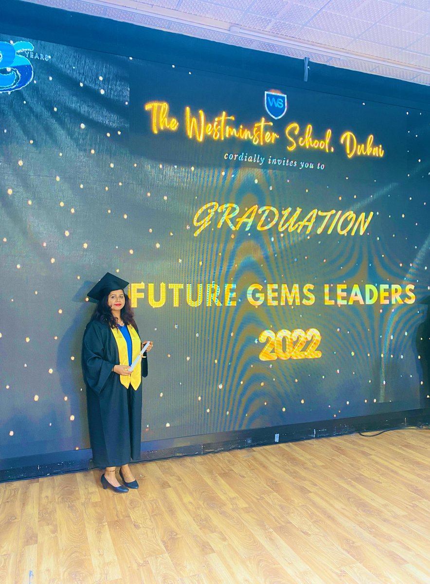 jyoti_paraddi's tweet photo. Recognition of achievements! Graduation ceremony on completion of Action Research!Thank you #GEMS for this royal treatment!#Leadership #Gemsfutureleaders #blessed #Tellal @official_TWS @TwsVijaya @ChandaUpreti26 @Sarabjit2017 @MercyJacob18 @NeelofarSaleem https://t.co/aeQuus29AV