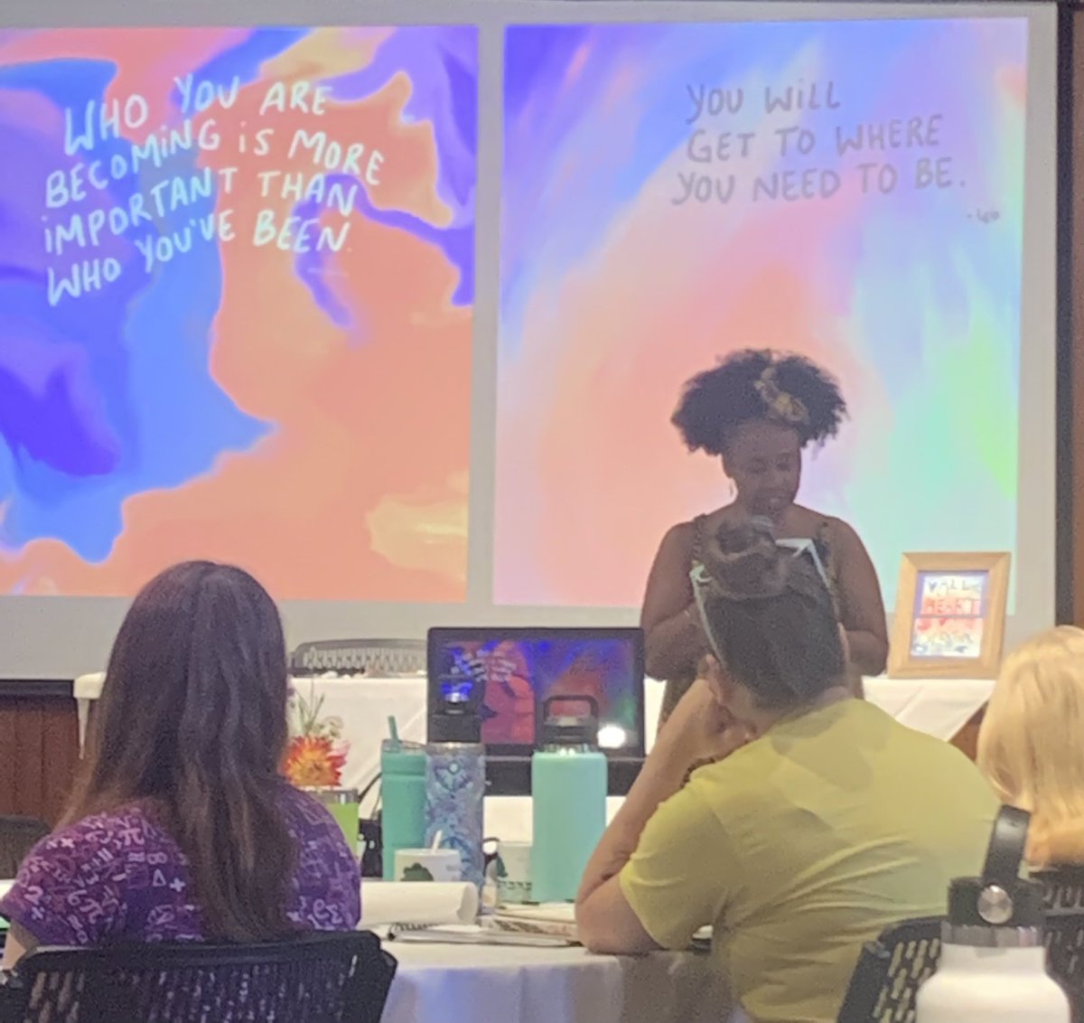 “When you know someone’s story, you can’t dismiss them.” -Farene Paris Meyer <a href="/FarmtoSchool/">National Farm to School Network</a> <a href="/ShelburneFarms/">ShelburneFarms</a> <a href="/NaugatuckPS/">@NaugatuckPS</a> #naugygrows