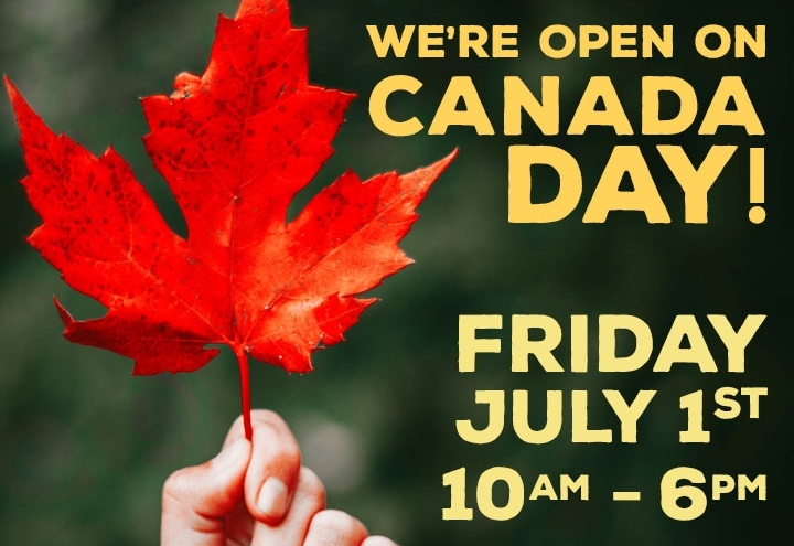 ⁠We want to remind everyone that we ARE OPEN tomorrow for Canada Day! We can't wait to see everyone 🍁🍻