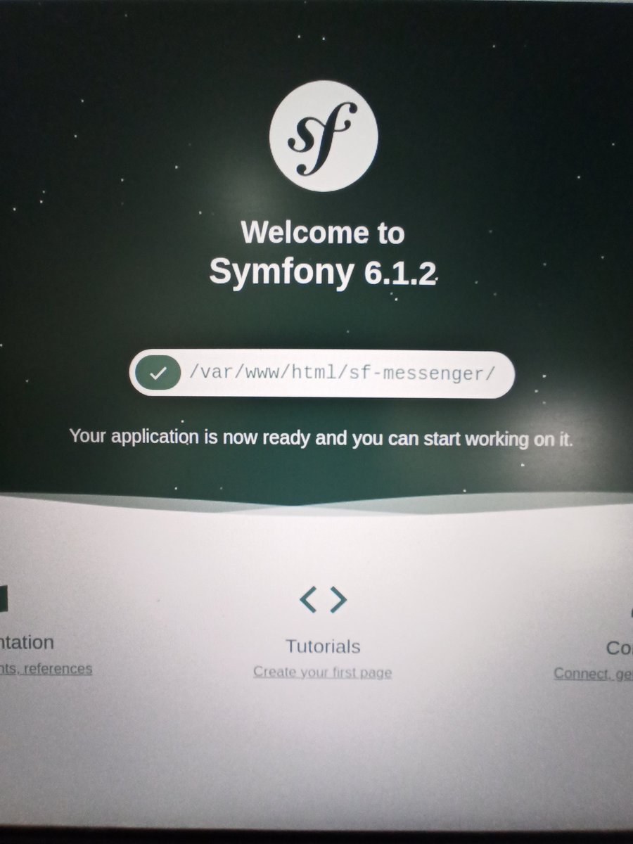 hvallenilla's tweet image. Veamos lo nuevo de @symfony #symfony6