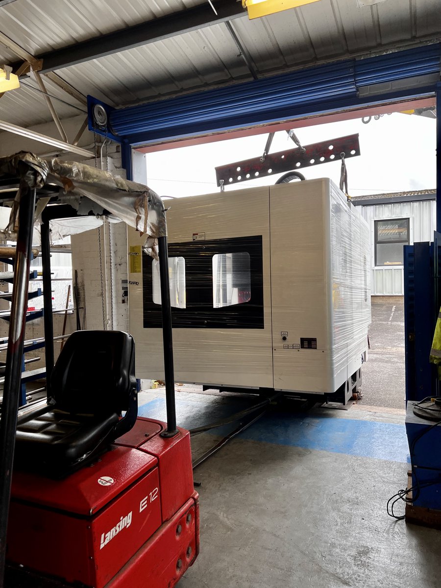 Our shiny new Dugard 1100 VMC delivered this morning!
-
📸A few snaps of it being carefully moved off the lorry and into the workshop, a big thank you to the team at Dugard for their support in helping us choose the right machine for us!
-
-
#CNCmachine #New #DugardMachineTools