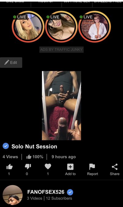Nut vid posted this morning and made 4 vids for the Only Fans!! Hit my links if you enjoy my content