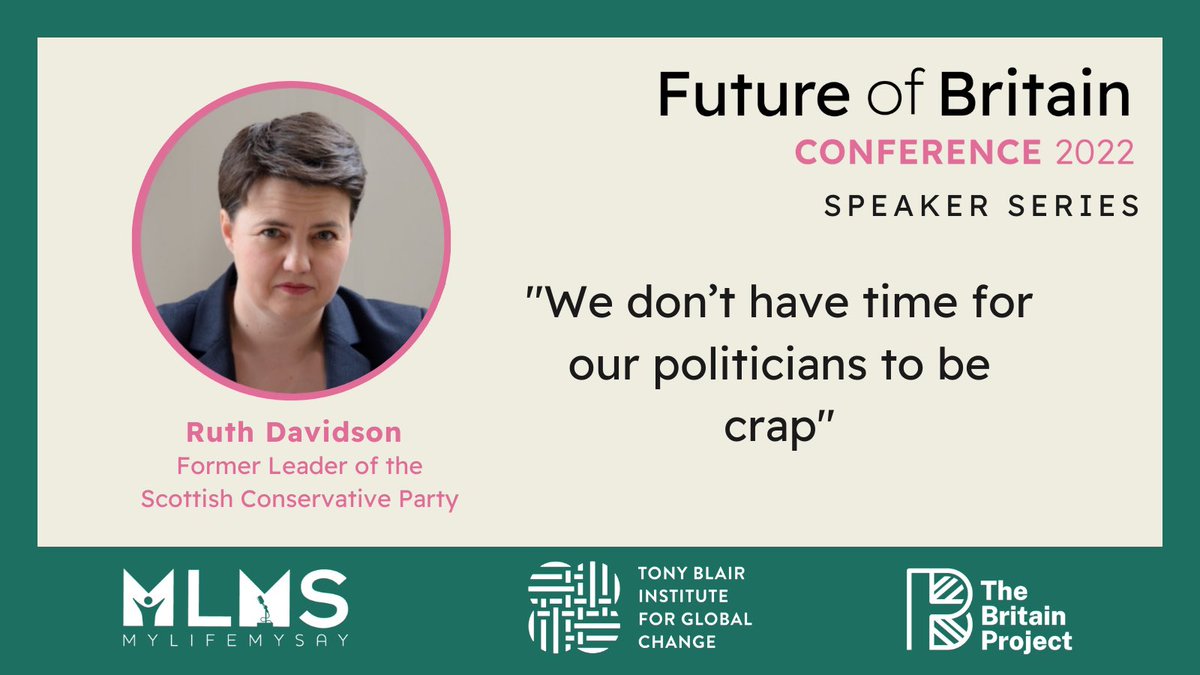 BritainProject's tweet image. Speaker Series: brilliant discussion from our panelists including @RuthDavidsonPC on integrity in politics.
#FutureOfBritain