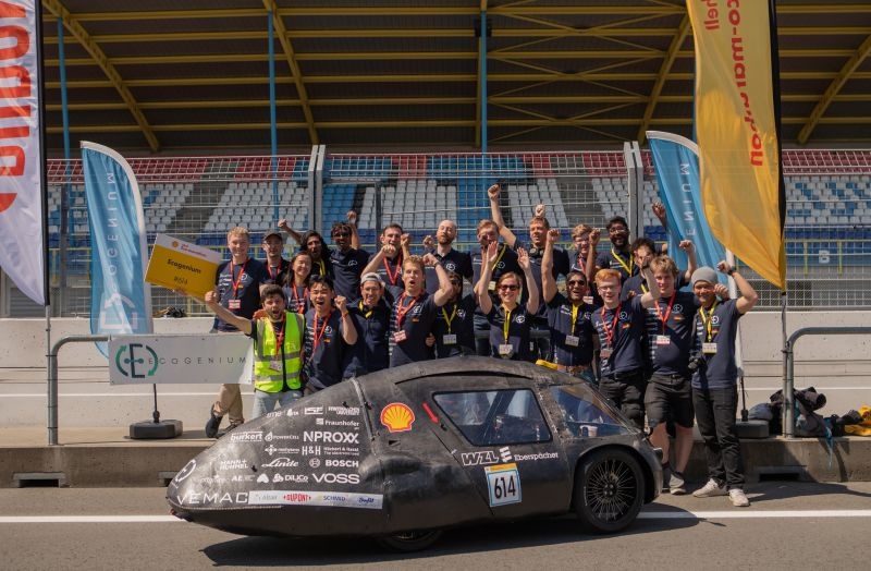 ecogeniumev's tweet photo. An unforgettable week @shell_ecomar 2022.⁠ 
Our team's immeasurable effort to clear the 'Technical Inspection' as a first-year student team. But there's more to the journey...
Read about our complete experience on our website https://t.co/G7fTdaMl5R

#shellecomarathon #hydrogen https://t.co/MO5PGKVMBX