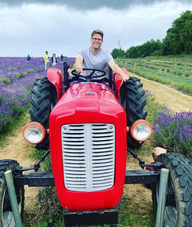 This is Luke who lives in Camberwell. He will debuting his new production, the London Lavender Company, at Camberwell Green Market this Saturday 🕙10am-3pm. You will find hand crafted candles and soaps made with lavender lovingly grown by small scale growers across London 💕