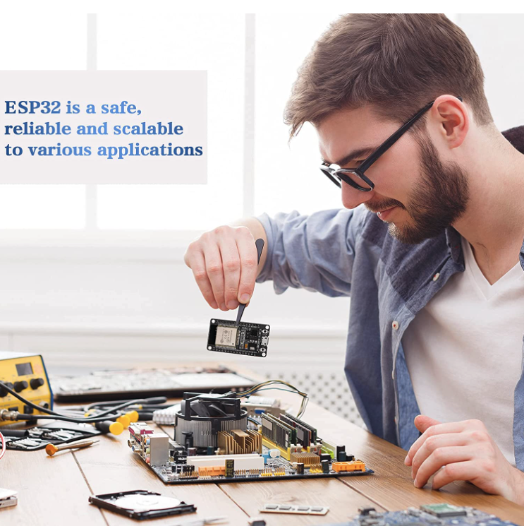 ROFL 🤣... I was shopping around for some ESP32s microcontrollers and found this stock picture. 

"Let me put this ESP32 into your desktop computer?"