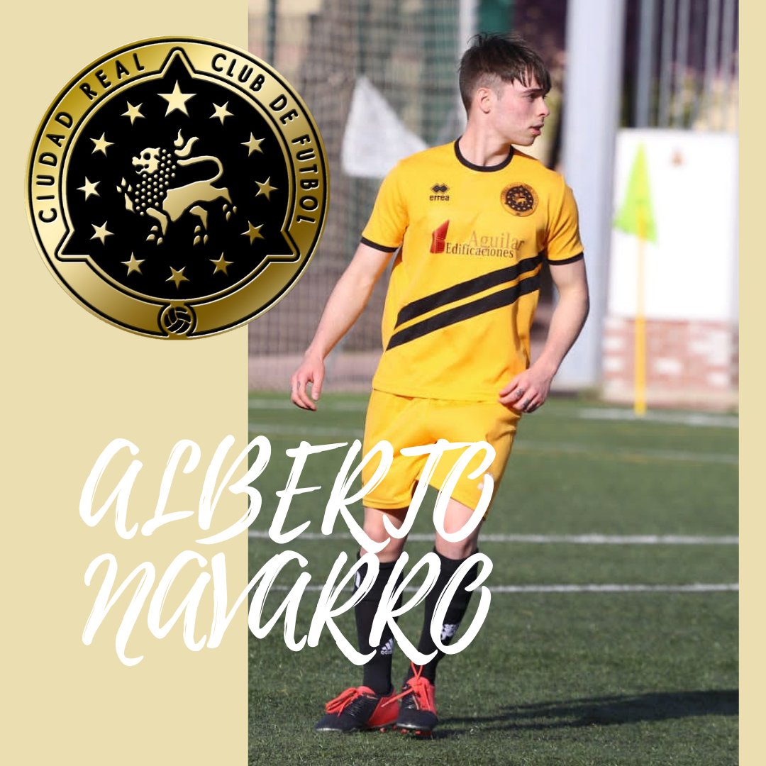 Renovación. Joven #centrocampista de corte ofensivo, jugador dinámico en ataque. ¡Enhorabuena! 
#ciudadreal #ciudadrealcf #futbol