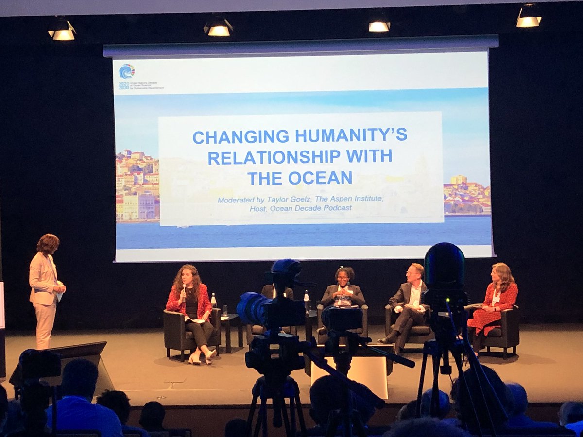 “We need to be inclusive of how we define the ‘we’ in ‘the science we need for the #ocean we want’” ~@tweetertaylor  <a href="/AspenInstitute/">The Aspen Institute</a> <a href="/UNOceanDecade/">UN Ocean Decade</a> #OceanConference
