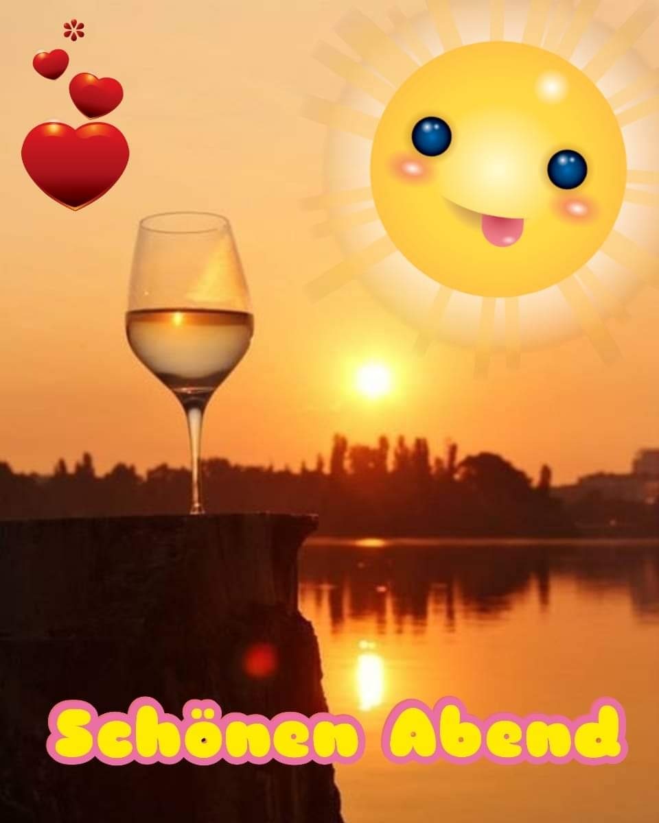Einen schönen Abend 😊🍹