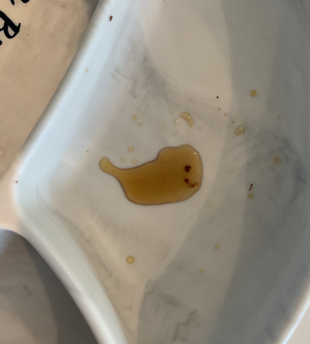 TechGalJenny's tweet photo. Did I just get a hidden #MobyDock in my son’s maple syrup?!? It was French toast for breakfast so that seems on point… 😁 https://t.co/qZkLLbRfdV